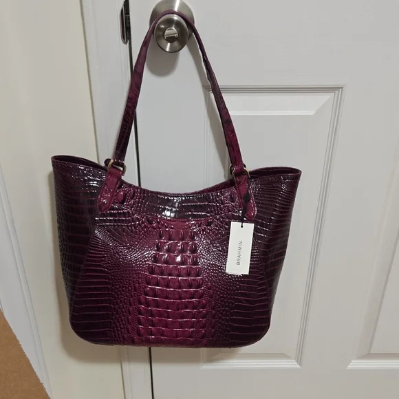 NWT Brahmin Aliza Tote in Sugar Plum Melbourne. HTF. RARE - Picture 15 of 16